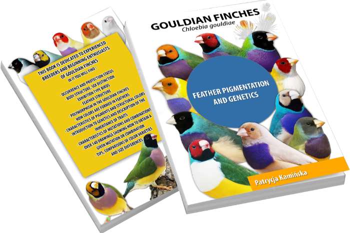 gouldian finches - new book 2024