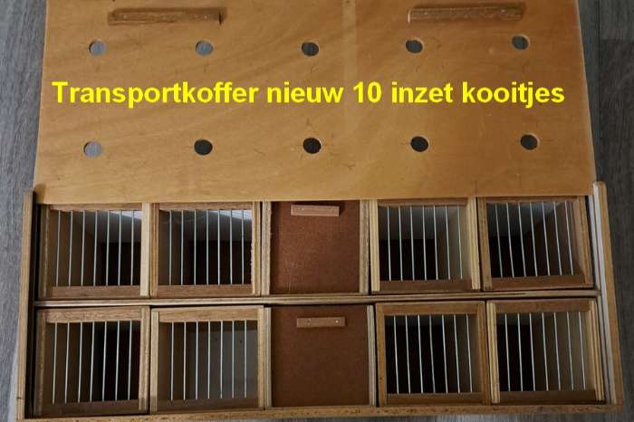 transportkoffer nieuw